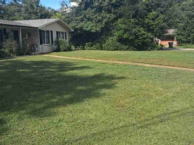 Lawn care service in Milton, 32570