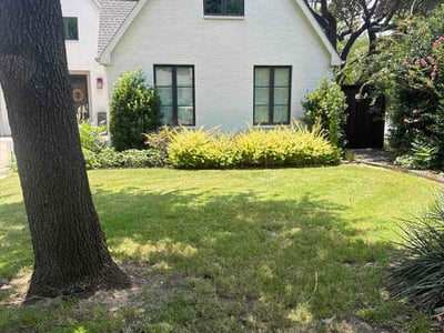 Lawn care service in Dallas, 75209