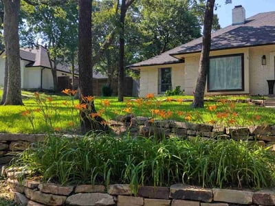 Lawn care service in Denton, 76205