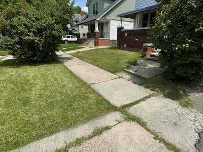 Lawn care service in Detroit, 48204