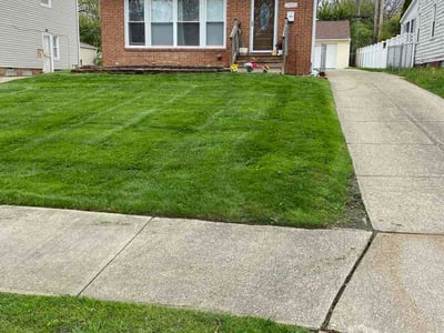 Lawn care service in Cleveland, 44128