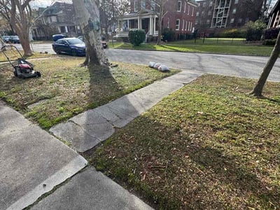 Lawn care service in Norfolk, 23517