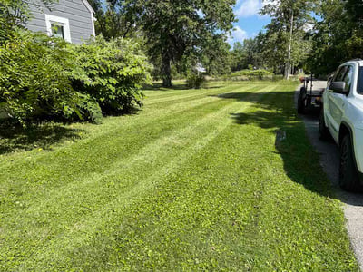 Lawn care service in Mansfield, 44903