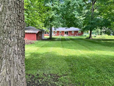 Lawn care service in Pendleton, 46064