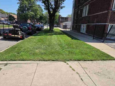 Lawn care service in Chicago, 60624