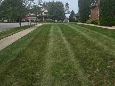Lawn care service in Saint John, 46373