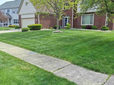 Lawn care service in Indianapolis, 46236
