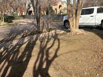 Lawn care service in Dallas, 75214