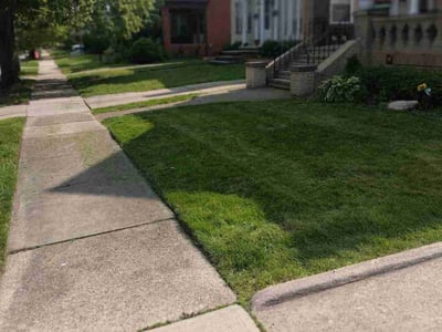 Lawn care service in Lakewood, 44107