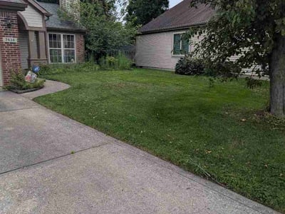 Lawn care service in Indianapolis, 46256