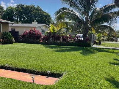 Lawn care service in Miami, 33167