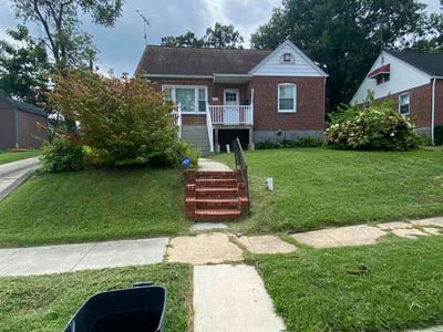 Lawn care service in Baltimore, 21206