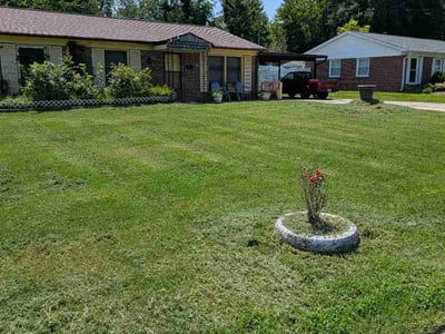 Lawn care service in Greensboro, 27406