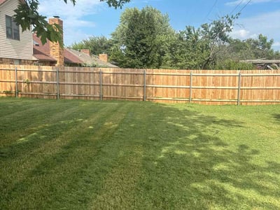 Lawn care service in Oklahoma City, 73162