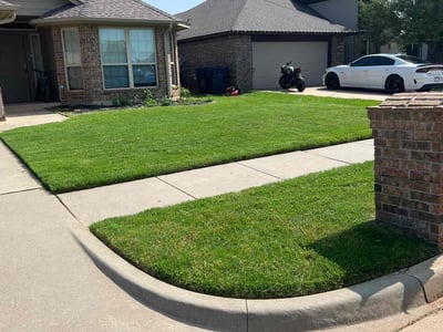 Lawn care service in Edmond, 73012