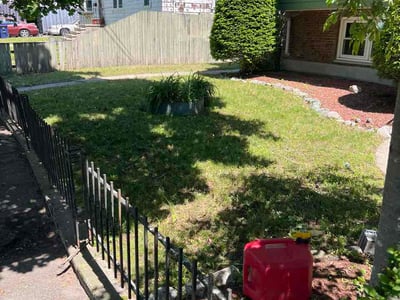 Lawn care service in Boston, 02136