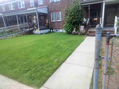 Lawn care service in Baltimore, 21225