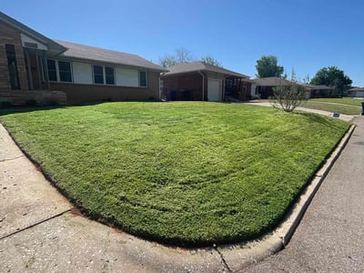 Lawn care service in The Village, 73120