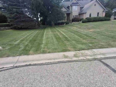 Lawn care service in Independence Township, 48346