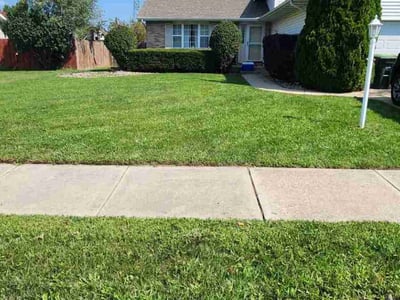 Lawn care service in Hobart, 46342