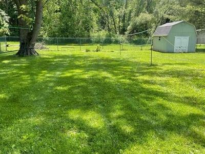 Lawn care service in Akron, 44321
