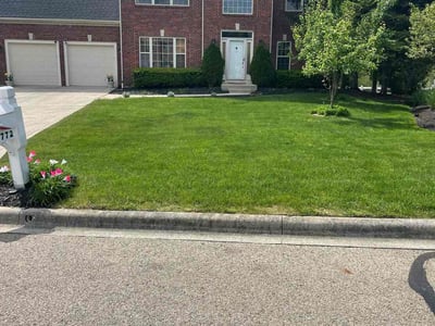 Lawn care service in Westerville, 43082