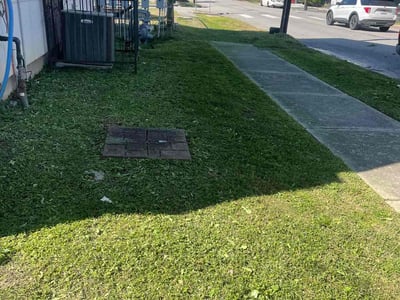 Lawn care service in Houston, 77007