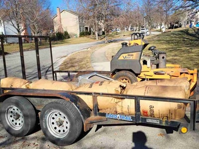 Lawn care service in , 