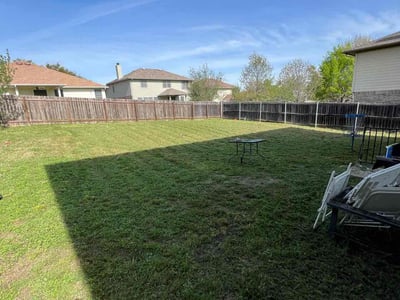 Lawn care service in Austin, 78753