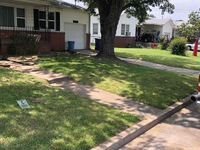 Lawn care service in Tulsa, 74114