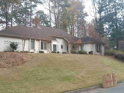 Lawn care service in , 