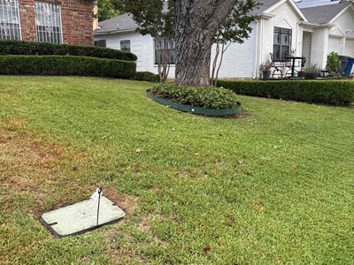 Lawn care service in Dallas, 75227
