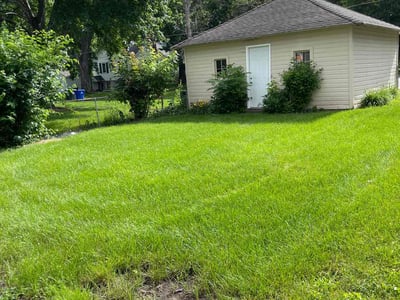 Lawn care service in Saint Paul, 55108