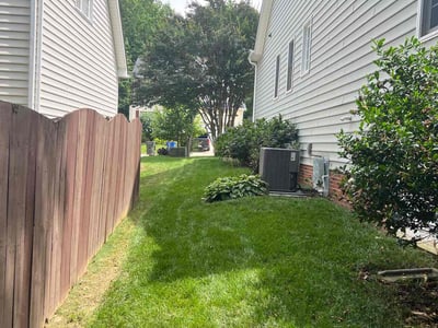 Lawn care service in Raleigh, 27617