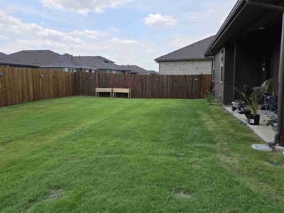 Lawn care service in Denton, 76207