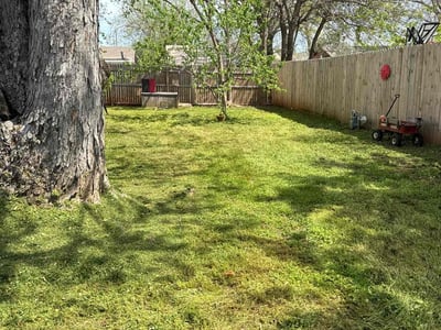 Lawn care service in Oklahoma City, 73120