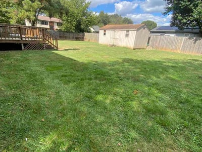Lawn care service in Fredericksburg, 22408