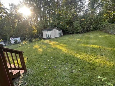 Lawn care service in Louisville, 40228