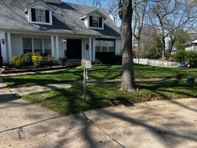 Lawn care service in St. Louis, 63129