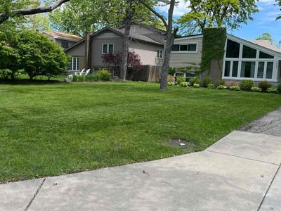 Lawn care service in Highland Park, 60035