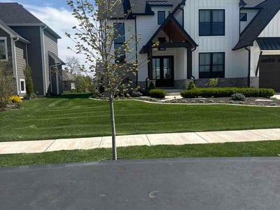 Lawn care service in Saint John, 46373