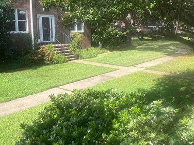 Lawn care service in Norfolk, 23507
