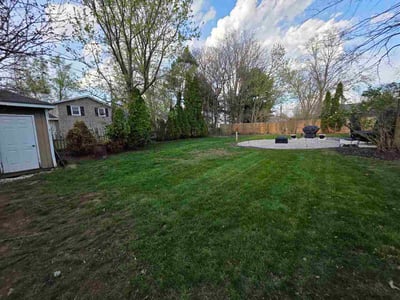 Lawn care service in Amherst, 44001