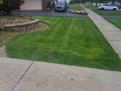 Lawn care service in Lansing, 60438