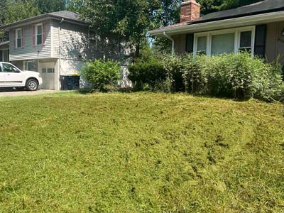 Lawn care service in Kansas City, 64138