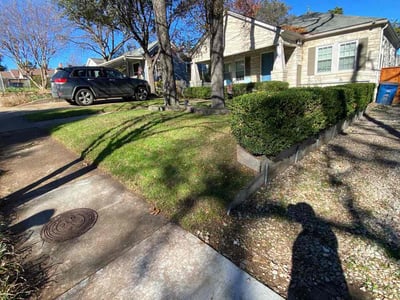 Lawn care service in , 