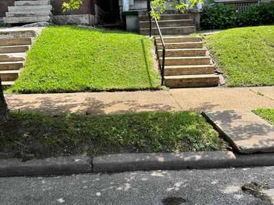 Lawn care service in St. Louis, 63110