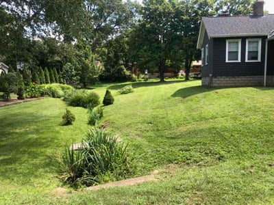 Lawn care service in Cincinnati, 45230