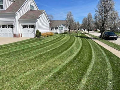 Lawn care service in Cincinnati, 45245