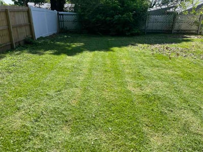 Lawn care service in Cincinnati, 45230
